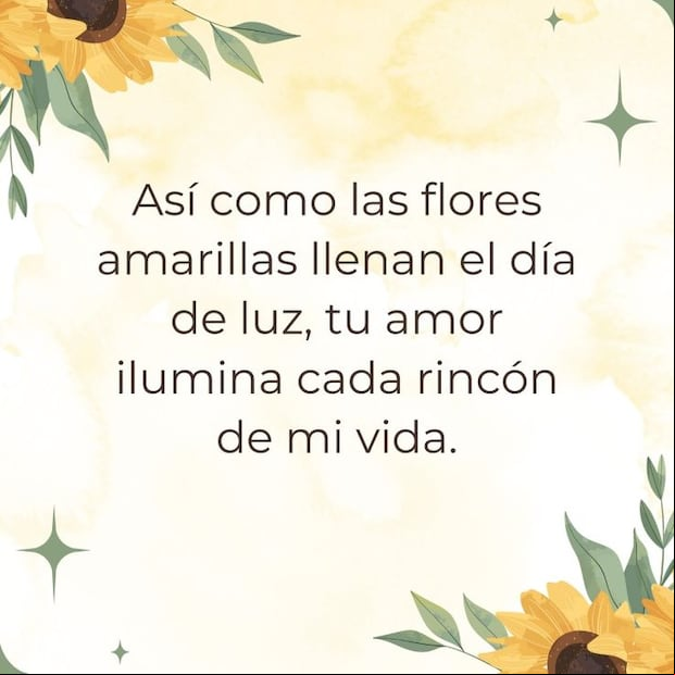 Imágenes de flores amarillas para compartir este 21 de marzo en redes sociales (Foto: Pinterest).