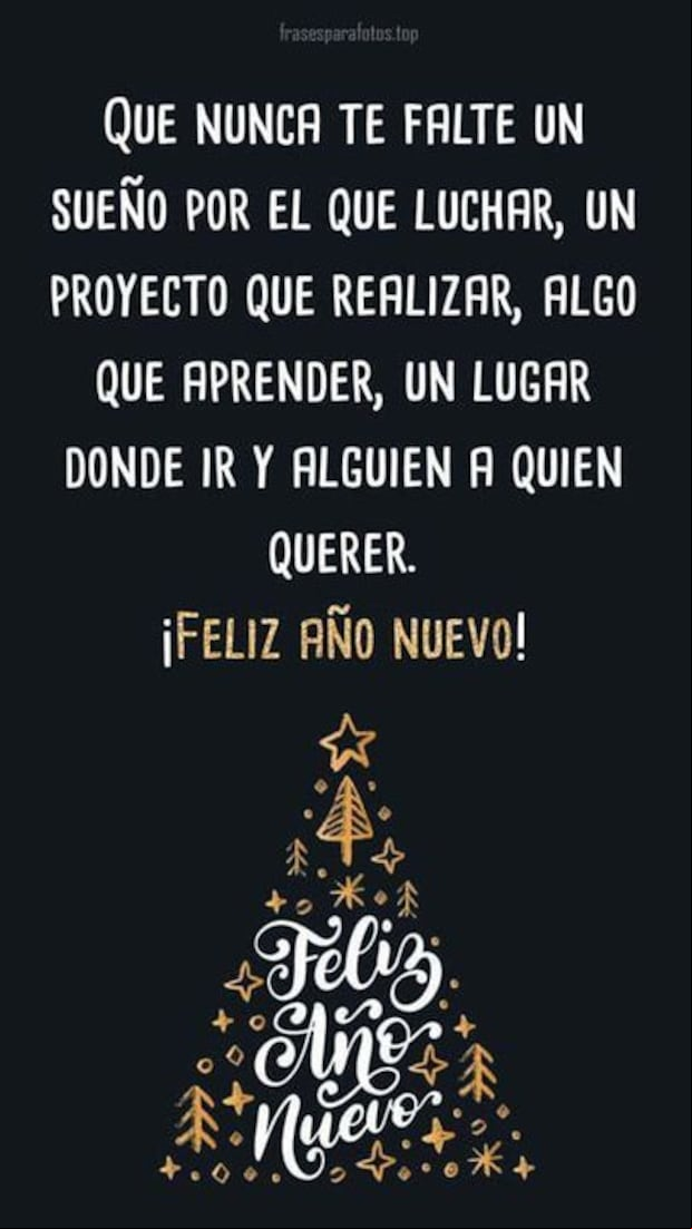 Imágenes de Año Nuevo 2024 para dedicar, saludar y compartir (Foto: Pinterest)