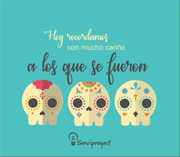 Frases por el Día de Muertos: imágenes y mensajes para dedicar el 2 de noviembre (Foto: Pinterest).