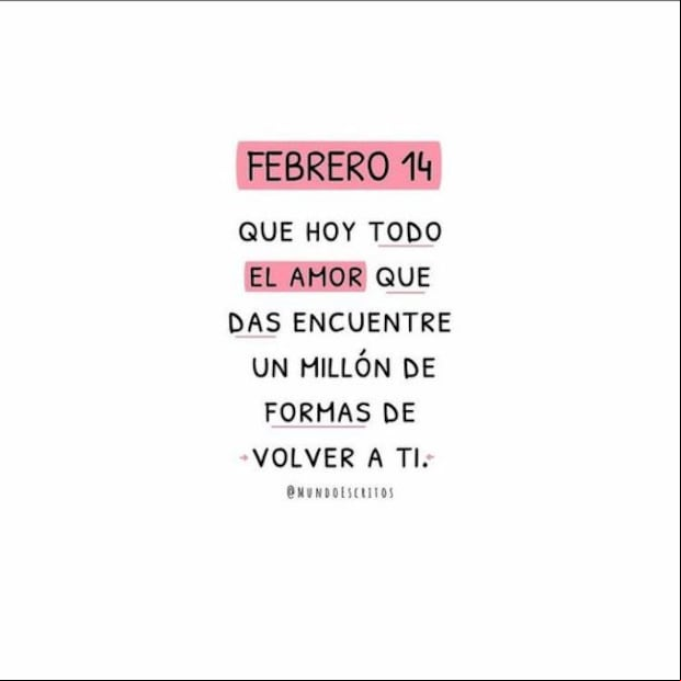 Imágenes por San Valentín 2024: mensajes para dedicar y enviar a tu pareja o amistades (Foto: Pinterest)