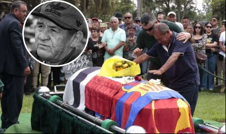 Hugo Sotil pudo cumplir su último deseo: fue enterrado con las banderas de Perú, Alianza Lima y Barcelona