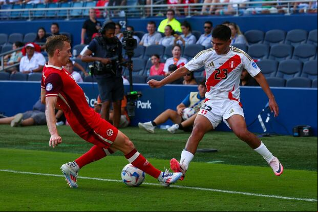Perú perdió ante Canadá por 1-0 en la fecha 2 del Grupo A de la Copa América. (Foto: AFP)