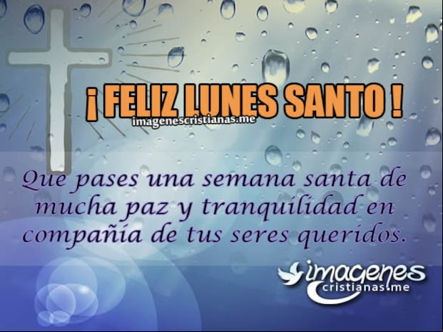 Frases para el Lunes Santo 2023: mensajes e imágenes para compartir en Semana Santa (Foto: Pinterest).