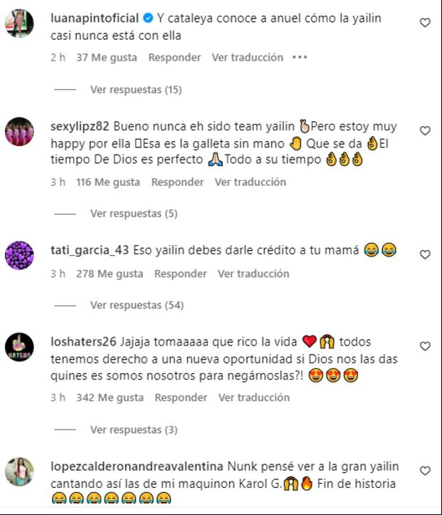 Los seguidores de la dominicana reaccionaron a lo hecho por Yailin (Foto: Yailin La Más Viral / Instagram)