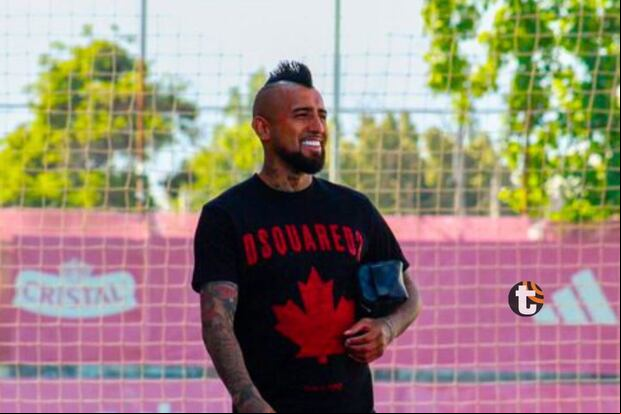 Arturo Vidal: así fue su primera práctica bajo órdenes de Ricardo Gareca (Foto: LA Tercera)