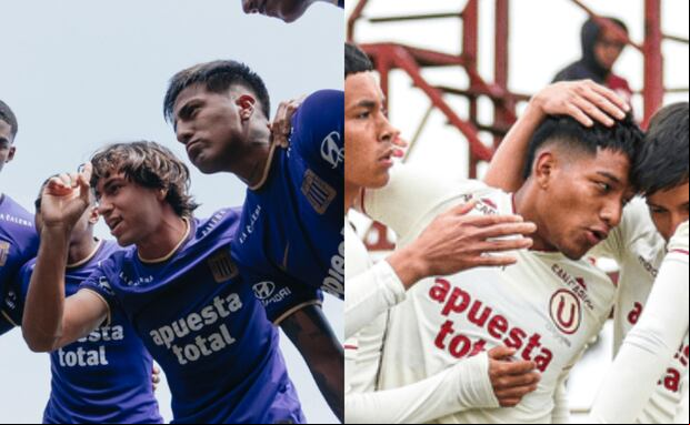 Universitario y Alianza Lima se enfrentarán en semifinales del Torneo de Reservas 2024. (Foto: Composición GEC)
