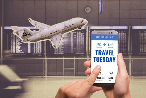 It's Travel Tuesday! Get ready for the biggest travel deals of the year. From flights to hotels, there's something for everyone. Mark your calendars and get ready to book your dream vacation. | Photo by Tumisu on Pixabay / Depor Composition