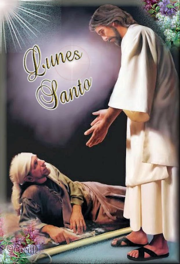 Frases para el Lunes Santo 2023: mensajes e imágenes para compartir en Semana Santa (Foto: Pinterest).