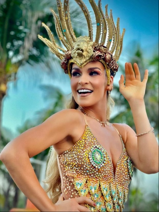 Jenny García siempre demostró un gran talento para el baile (Foto: Jenny García/Instagram)