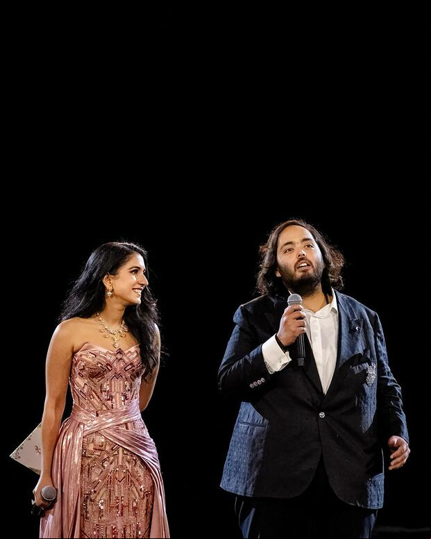 La preboda de los Ambani es uno de los eventos más laureados de todo Asia (Foto: AFP)