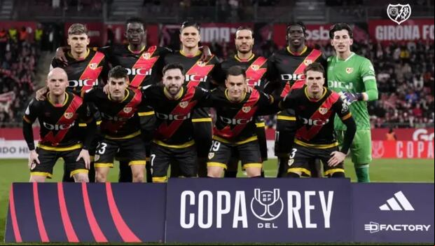 El Rayo quiere seguir asegurando su participación en uno de los torneos internacionales de Europa como lo es la Conference League. (Foto: Rayo Vallecano)