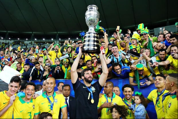 Brasil se proclamó campeón de la Copa América 2019 tras derrotar a la Selección Peruana. (Foto: Getty Images)