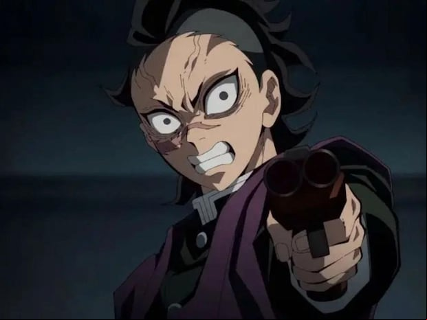 Genya Shinazugawa es el hermano menor de Sanemi, el Pilar del Viento en “Kimetsu no Yaiba” (Foto: Ufotable)
