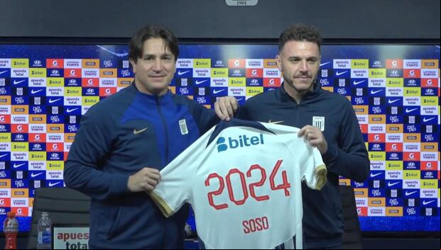 Mariano Soso fue presentado como nuevo DT de Alianza Lima. (Captura: Alianza TV)