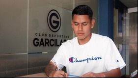Farik Ventura firmó su primer contrato profesional con Garcilaso. (Foto: Difusión)