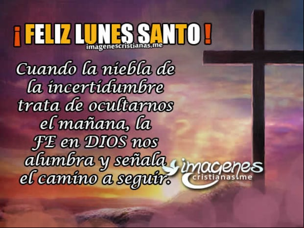 Frases para el Lunes Santo 2023: mensajes e imágenes para compartir en Semana Santa (Foto: Pinterest).