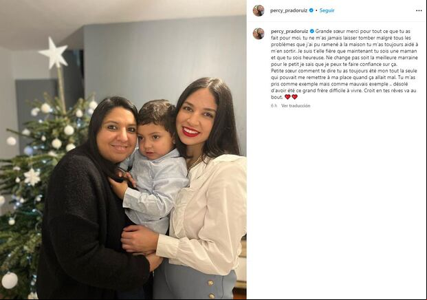 Percy Prado y los alarmantes mensajes que dejó en su cuenta de Instagram.