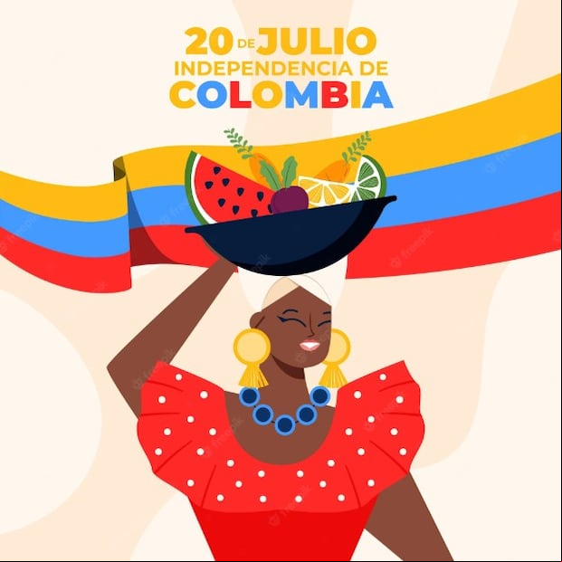 Imágenes por el Día de la Independencia de Colombia (Foto: internet)