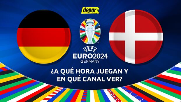 Las selecciones de Alemania y Dinamarca juegan por la Eurocopa 2024.