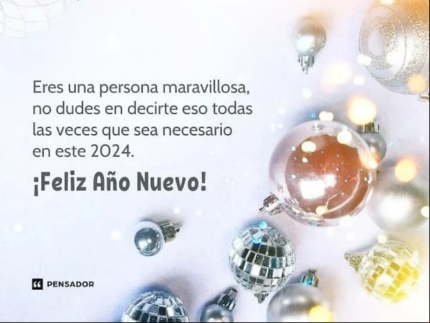 Imágenes con frases para la celebración del Año Nuevo 2024. (Foto: Internet)