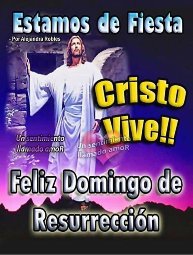 Imágenes del Domingo de Pascua 2024: frases y mensajes para compartir en WhatsApp (Foto: Internet)