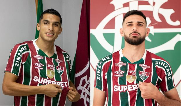 Kevin Serna e Ignácio da Silva son los flamantes refuerzos de Fluminense. (Foto: Composición)