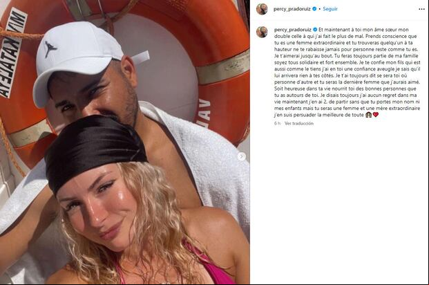 Percy Prado y los alarmantes mensajes que dejó en su cuenta de Instagram.