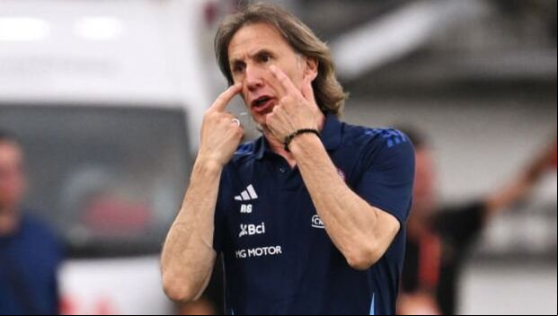 Ricardo Gareca registra 10 partidos al mando de Chile. (Foto: Getty Images)