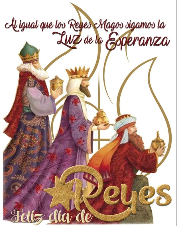 Día de los Reyes Magos: imágenes para compartir este 6 de enero (Foto: Pinterest).