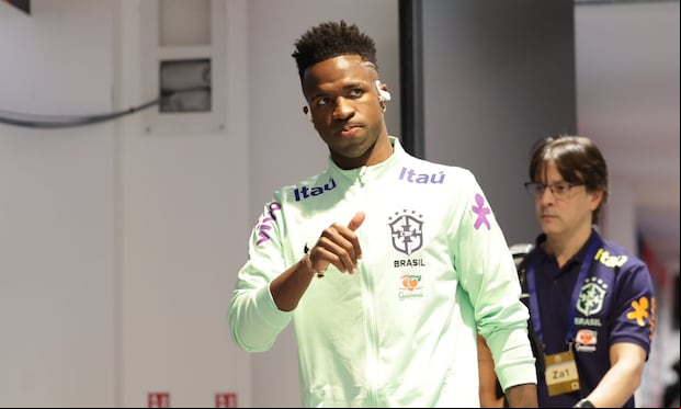 Vinícius Júnior no marcó en la última fecha doble con Brasil. (Foto: Brasil)