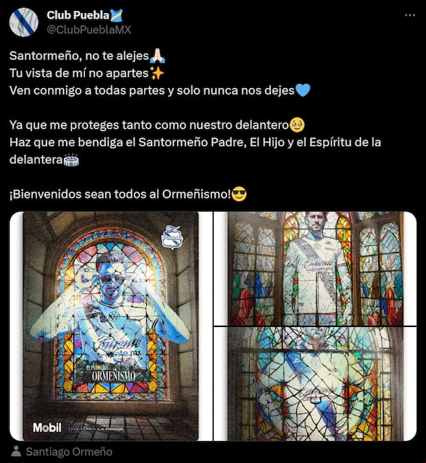 Santiago Ormeño es nuevo jugador en Puebla. (Foto: Twitter/X)