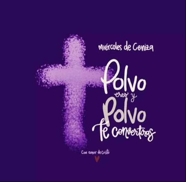 Imágenes para compartir por el Miércoles de Ceniza con tus seres queridos (Foto: Internet).