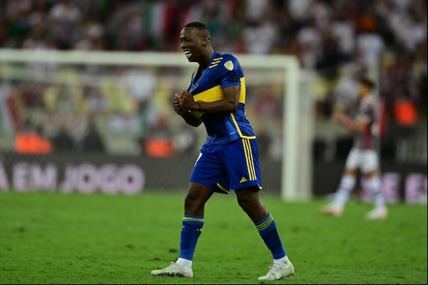 Advínculo fue de los mejores jugadores del 'Xeneize' en la final ante Fluminense (Foto: AFP)