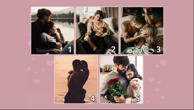 TEST VISUAL | ¿Qué pareja es la más feliz? Tu elección te dirá qué es lo que más valoras en una relación.
