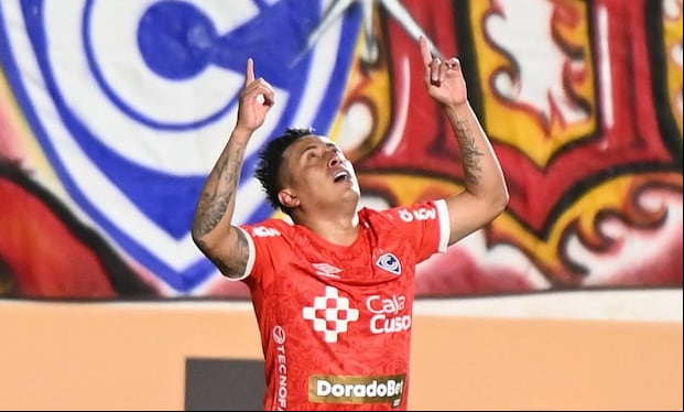 Christian Cueva marcó dos goles ante el Sport Huancayo. (L1 Max)