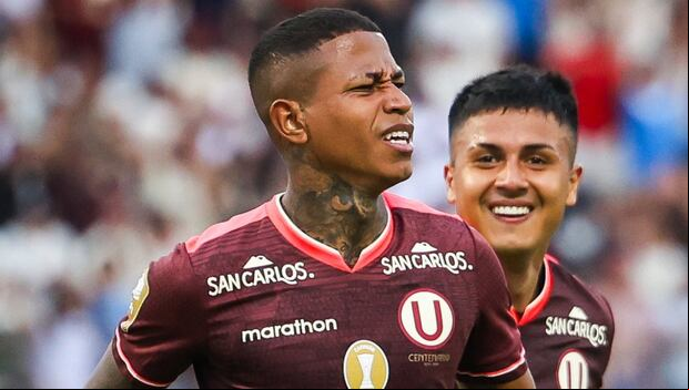 Andy Polo registra tres goles con Universitario en la Liga 1 2024. (Foto: Universitario)