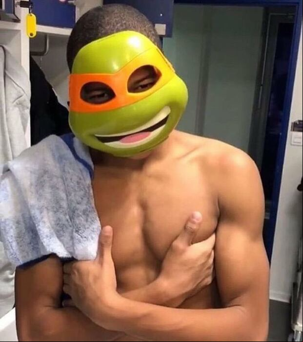 Las máscaras que podría usar Mbappé en próximos partidos. (Foto: Difusión)