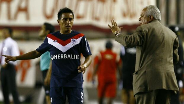 Aníbal Ruiz dirigió a Christian Cueva en la San Martín. (Foto: GEC)