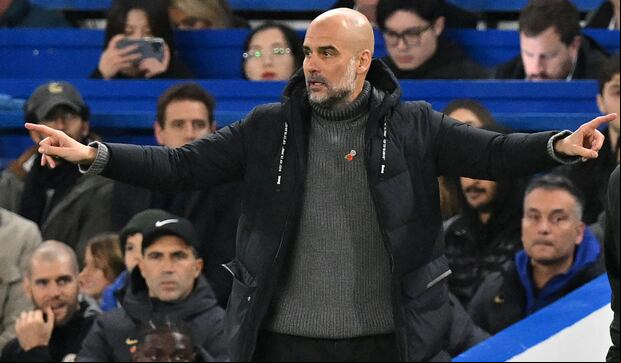 Pep Guardiola llegó a Manchester City en 2016. (Foto: AFP)