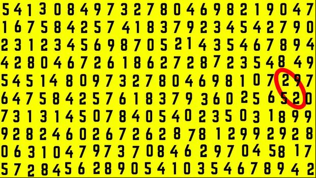 DESAFÍO VISUAL | ¿Lograste ver el número 22 en 7 segundos? | fresherslive