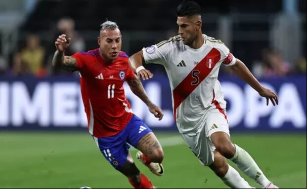 Perú y Chile se enfrentan este viernes por la fecha 11 de las Eliminatorias al Mundial 2026. (Fuente: AFP)
