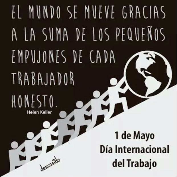 Frases para compartir por el Día del Trabajo en México. (Facebook)