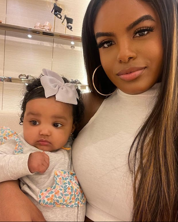 La segunda hija de Anuel AA es Gianella, quien nació en junio de 2022
(Foto: Anuel AA/ Instagram)