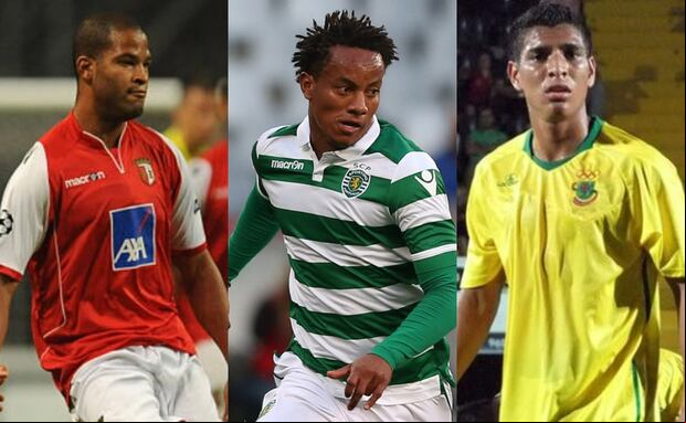 Alberto Rodríguez, André Carrillo y Paolo Hurtado tuvieron buenas temporadas en Portugal. (Foto: Composición)