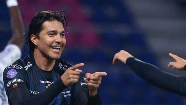 Marcelo Moreno Martins llegó en 2023 a Independiente del Valle. (Foto: Getty Images)