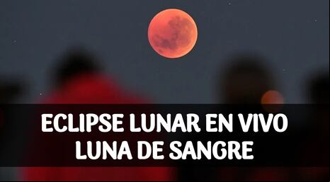 Eclipse Lunar Total - hora exacta, trayectoria y cómo ver la Luna de Sangre vía online