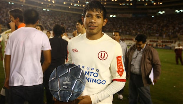 Edison Flores fue elegido el mejor jugador de la Copa Libertadores Sub-20 2011 con 17 años. (Foto: Universitario)
