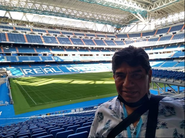 Freddy García estuvo hace seis meses en Europa obserando entrenamiernso del Real Madrid y PSG. (Foto: Difusión)