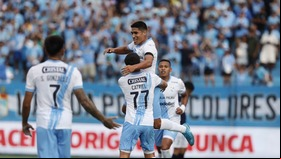Sporting Cristal vs. Universidad Católica por la 'Tarde Celeste 2025'. (Foto: Jesús Saucedo/GEC)
