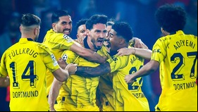 Borussia Dortmund venció 1-0 a PSG en el Parque de los Príncipes. (Foto: Getty Images)